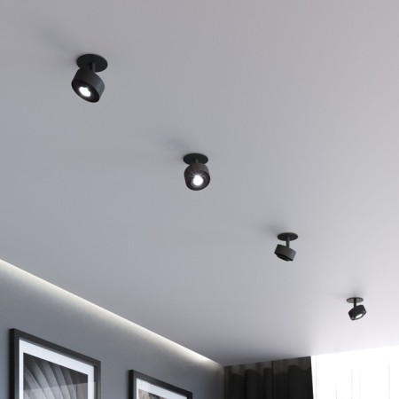 LED LED LED Elektrostandard, Only, 60x60x107 mm, 6W, LED, 645LAM, 4000K, Black color black-2