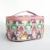 Cosmetic bag with lightning, pink/multi -colored color