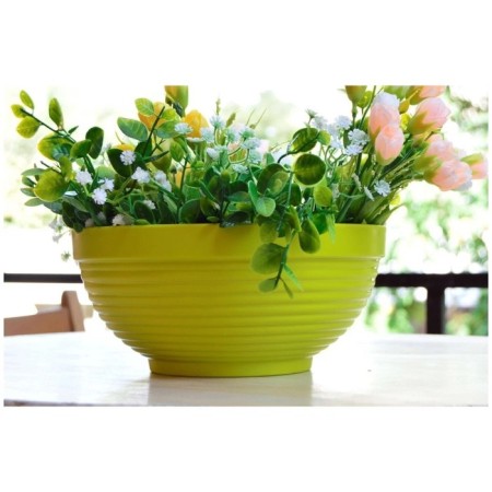Parma bowl, d = 23, for flowers, pistachio-1