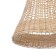 Ceiling Lamp from Rotan "Bobby" 1x120W, E27, 40x40x85 cm