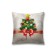 Decorative pillowcase "New Year's postcard", on a zipper, size 45x45 cm