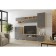 The wall cabinet is 900 with a horizon. Skyline door 902x314x300 oak sonoma light/graphite