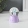 Souvenir Polystone Water Ball Light "Girl-Angel" mix 4.6x4.6x7 cm