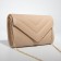 Back-clate on the valve, beige color