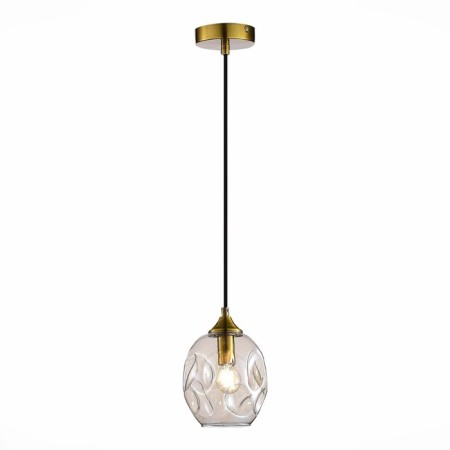 STL LUCE Sus. SL1188.303.01. Idesia. 1x40 W, E14, 15x15x20.5 cm, brass color-3