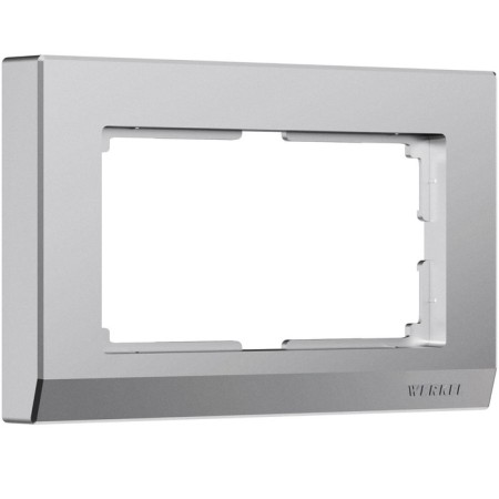 Frame for a double socket Stark (silver matte) W0081865