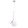 Lamp Bolla-INICA, 1x60W E27, chromium color
