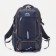 Tourist backpack on lightning with extension, 2 departments, 4 pockets, blue color