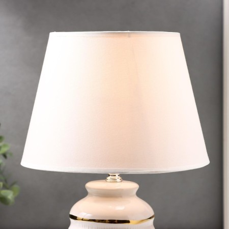 Table lamp 16610/1wt E14 40W white-gold 20x20x32.5 cm Risalux-3