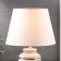 Table lamp 16610/1wt E14 40W white-gold 20x20x32.5 cm Risalux