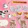Magnetic set "Mom and kids"