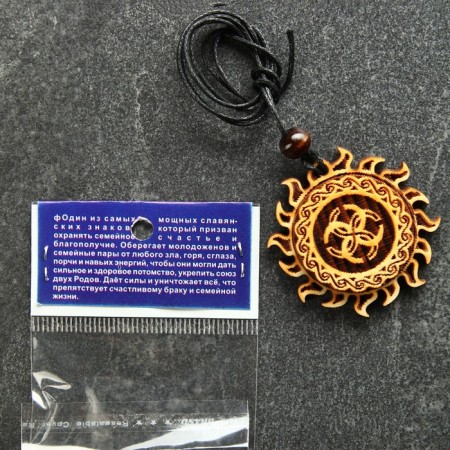 Charm "Wedding" cedar, amulet of family relations-3