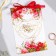 Wedding invitation: with the Eternity envelope, 10 x 15 cm