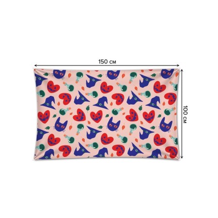 Decorative panel with photo printing "Magic plan", horizontal, size 100x150 cm-1