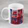Ceramic mug "Winter sports", 320 ml