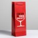 Package Gift Laminated for a bottle, packaging, “Thank you for the occasion”, 13 x 35 x 10 cm