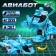 Airbot robot, transforms, light and sound effects