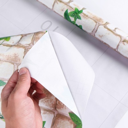 Film self -adhesive brick with a bindweed 10m*45cm-2