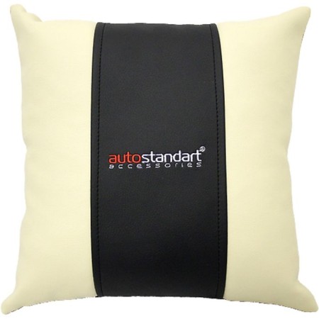 Car pillow, for the neck, orthopedic, black, perforated, 30x20 cm-1