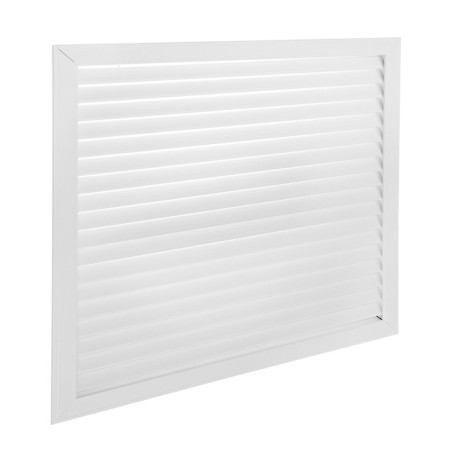 Radiator PVC grate, 600 x 600 mm, white