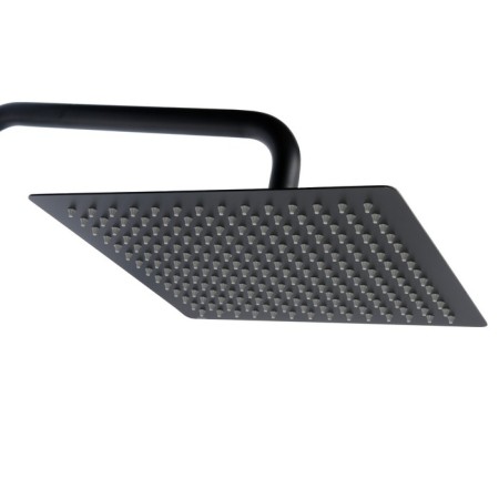 Showing system Accoona A83124F, single -leaf, pour 144 mm, tropical shower, watering can, black-1