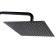 Showing system Accoona A83124F, single -leaf, pour 144 mm, tropical shower, watering can, black