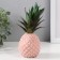 Souvenir ceramics "pink pineapple" 7x7x17.5 cm