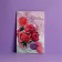 Postcard "Congratulations" Bright peonies and makaruns, 12 × 18 cm