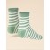 Nosk children, size 16-18, milk, green color, 2 pcs