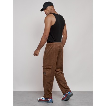 Sports pants, size 54, brown color-13