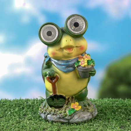 Garden Light "Frog Sadovod" 7x8x15cm-5
