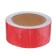 Reflective tape, self -adhesive, red, 5 cm x 10 m