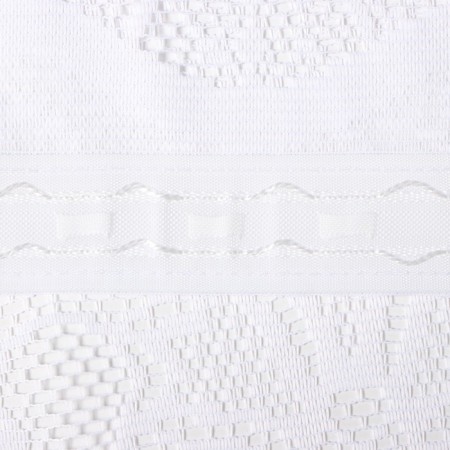 Curtain on the curtain tape 245x165cm, art.r.m509b, white, PE 100%-4