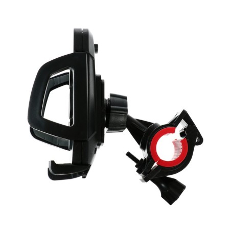 Bicycle holder for the steering wheel CA14 for a smartphone, capture width 50-85 mm, black and gray-4