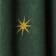 Set of curtains "Belli", size 2x145x270 cm, emerald color
