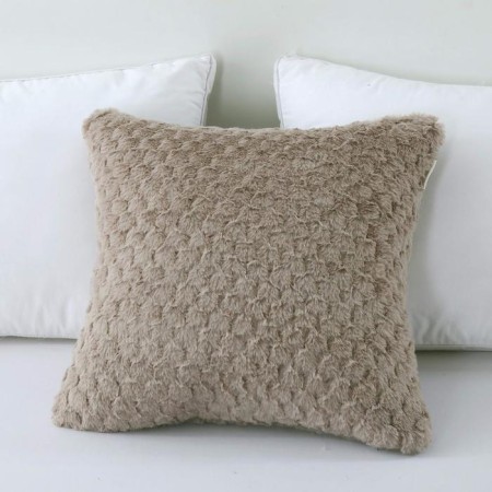 Pillowcase "Avril", size 45x45 cm, beige color
