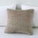 Pillowcase "Avril", size 45x45 cm, beige color
