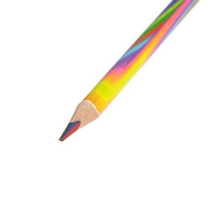 Pencil multicolored, sharpened-4
