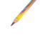 Pencil multicolored, sharpened