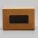 The box is folding, with a window, craft, 15 x 10 x 7 cm