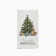 A package without the handles of "Happy New Year", Christmas tree 10 x 19.5 x 7 cm, New Year