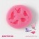 Mold Dolyana "Five Birds", silicone, 6 × 5.5 × 1 cm, color mix