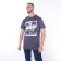 Male Paradise T -shirt, graphite color, size 52