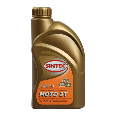 Motor oil sintec Moto 2T, red, semi -synthetic, 1 liter-1
