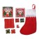 New Year's board game "New Year: toe", 99 cards, sock, 8+