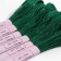 Muline threads, 8 ± 1 m, color malachite No. 3818