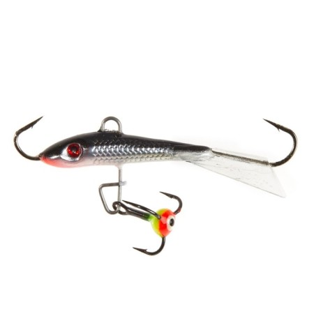 Balancir Lucky John Fin 3 + tee, 4 cm, color 13h blister-4