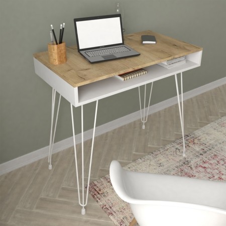 Written chicago 90x45x75 cm, oak craf gold, white