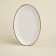Porcelain SL Home "Wave in Stone", 30.5 × 20 cm, white color