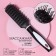 The comb is massage, ventilated, 4 × 23.2 cm, black/white color